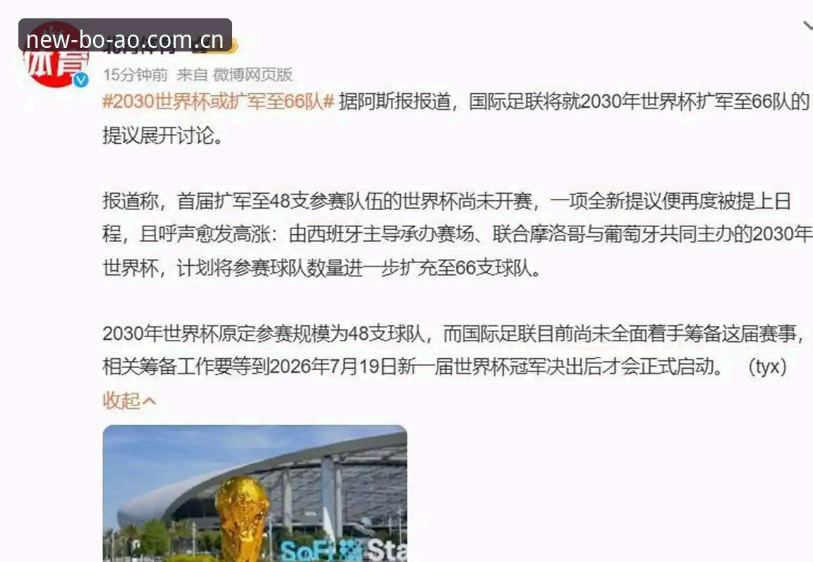 揭秘世界杯扩军66队背后的真相——中国男足的机会与挑战